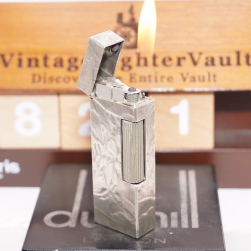 Vintage dunhill lighter silver - vintage,