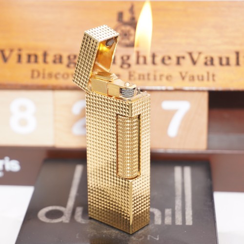 Dunhill lighter gold plate - lighter,