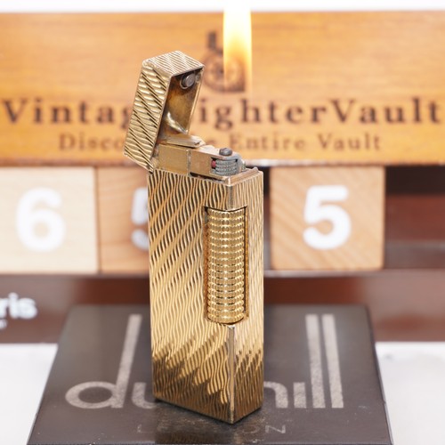 Dunhill rollagas lighter gold - rollagas,